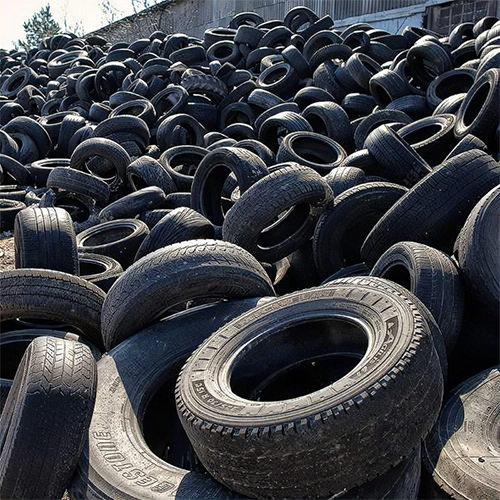 Rounded reusable scrap tires in a hip ,  fast shipping